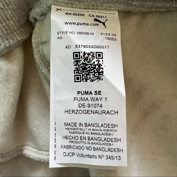 PUMA Women's Plus Size Essentials Fleece Sweatpants, Black, 2X - Picture 12 of 14